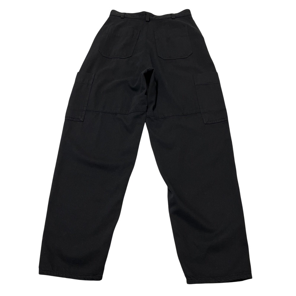 Adriana Goldschmied Renn Utility High Rise Barrel Black Size 26 Cotton‎ Modal